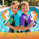 5 Pack Water Gun for Kids Adults - Long Range Super Water Blaster Soaker Squirt Gun, Summer Outdoor Toy for Boys Girls Swimming Pool, Beach, Yard, Water Fighting Play Party
