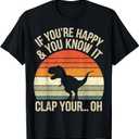 T Rex Dinosaur Meme Funny Dino Gifts for Men Women Boy Kid T-Shirt, 4T