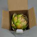 3Pcs Large Green Faux Artichoke Fake Artichoke Decor Artificial Vegetable and Fake Fruit Realistic Artichoke Bowl Filler for Home Kitchen Centerpiece Table Party Decorations