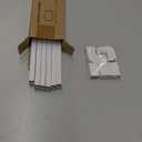 Delamu Cord Hider, Cord Covers for Wires on Wall, One-Cord Cable Hider, Self-Adhesive Wire Hiders Wire Covers for TV Cords on Wall, Easy Mount Cable Cover Management Kit, 6X W0.59 H0.4in, White (Small)