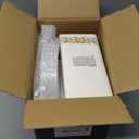 FOCUSLINE 175 Count Gold Dinnerware Set for 25 Guests - Gold Rimmed White Disposable Plastic Plates Heavy Duty, Includes 25 Dinner & Salad Plates, Cups, Cutlery Set for Wedding Parties