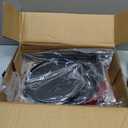 TOSKING 5 Tier Tall Plant Stand Indoor Outdoor, Heavy Duty Corner Plant Stand with Space-Saving Plant Shelf for Multiple Plants| Round Plant Table Design for Living Room Balcony Garden (Black, 38in)