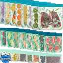 24 Pack Dishwasher Safe Reusable Bags Silicone, Leakproof Reusable Freezer Bags for Food Storage, Home Organization, Travel & Make-up, BPA-Free for Salad and Fruit