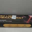 Full Body Red Light Therapy Mat, 2in1 LEDs (660nm& 850nm) Red Light Therapy Blanket, 76.8 x 33.4 Premium Material, Adjustable Timer & Intensity
