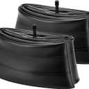 2-PCS 20x4 Heavy Duty E-Bike Tubes 20X4.0 AV32mm (89/102-406) Inner Tubes 20" x 4.0" Compatible with 20x3.5/4.0 E-Bike Bicycle Fat Tire Tubes Schrader Valve