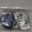 KIDSco. Silicone Sippy Cups (2 Pack)  Soft Spout & Easy Grip Handles for Babies 6+ months, Plastic Free, Toxic Free Silicone, Leak-Resistant, Dishwasher Safe (Green and Midnight Blue)