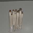 Jessup Makeup Brushes 14Pcs Makeup Brush Set Premium Synthetic Powder Foundation Contour Blush Concealer Eye Shadow Blending Liner Make Up Brush Kit Light Grey T329