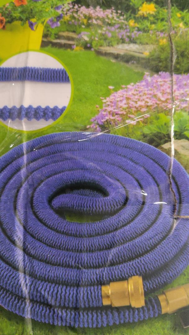 Expandable Garden Hose 50Ft With 10 Function Spray Nozzle