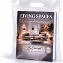 Infinite Pack 100 Clear Plastic Merchandise Bags with Handles 12"x15" | 1.25Mil Thick Glossy Retail Shopping Bags for Small Business Boutique Bag Clear Gift Bags for Shopping, Clothing and Trade Show