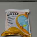 BENCMATE Inflatable Dog Cone Collar Alternative, Soft Dog Cone for Small Medium Large Dogs and Cats, Neck Recovery ECollar Donut Collar After Surgery (Medium+, Donut-Blue)