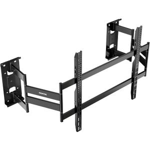 monTEK Full Motion Corner TV Wall Mount for 65-100 inch TVs up to 275lbs