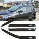 4pcs Original Shatterproof Side Window Wind Deflectors for Forester 14-18,Tape-on Rain Guards Sets,Nice Looking Window Visors for Cars,Vent Deflector Sun Shade for 2014-2018 Subaru Forester 94375