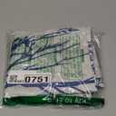 DriftAway Tree Branch Linen Lined Valance Double Layer Thermal Insulated Room Darkening Blackout Valances 3 Inch Rod Pocket Short Window Valance for Living Room Bathroom 52 Inch by 14 Inch Blue