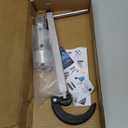 DURATECH 10 "-17" Telescoping Basin Wrench with 1-3/8" to 2-1/2" Large Jaw Capacity & Tub Drain Remover Wrench Aluminum Alloy Drain Removal Tool, Dual Ended