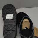 BEARPAW Women's Tabitha Slipper (8, Black)
