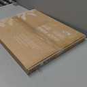 Frame Amo 12x17 Black Solid Wood Poster Frame, White Mat for 10x15 Image, Tempered Glass Front, 1.5 inch Wide, 1 inch Thick, High-End, Heavy-Duty, Gallery Grade & Acid-Free