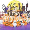 Halloween Card - Cat Pop Up Halloween Card For Kids