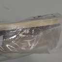 Geyoga 48 Pcs Brown Plates 10 x 12 Large Disposable Heavy Duty Party Paper Dessert Dinner Plates for Birthday Wedding Baby Shower