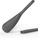 Silicone Cooking Utensils Set - 600F Heat Resistant, Nonstick Kitchen Utensil Set with Spatulas, Spoons, Whisk, Tongs, BPA Free, Dishwasher Safe (Gray)