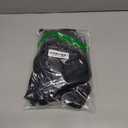 Multi Pockets Motorcycle Biker Stretchy PU Faux Leather Cargo Pants Workwear Trousers Black XL