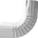 Gutter Downspout Elbow-Rain Gutter Downspout Extension High (2x3"B" Style-90)