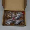 Amber LED Smoked Cab Clearance Lights,Cab Rooftop Marker Running Lamps Compatible With Ford F250 F350 F450 F550 2017-2022 Super Duty Pickup Trucks