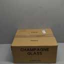 12 Pieces Champagne Glasses, 8.5 OZ Elegant Champagne Flute with Long Stem, Perfect for Wine Tasting, Weddings, Parties, House Warming, Clear