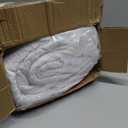 R.SHARE 100% Cotton Bedding Quilt Set Cal King Size White, Farmhouse Country California King Size Quilt, Shabby Chic Bedspread, Rustic Textured Gauze, Oversized Cozy Coverlet Set with 2 Shams