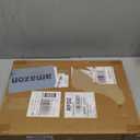 Amazon Basics 3-Tier Rolling Utility or Kitchen Cart, Lockable Wheels, Multifunctional Storage, Dusty Pink