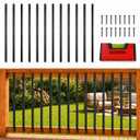 50 Pack 32.25" Aluminum Deck Balusters with Screws