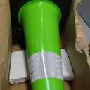 OrangeStar 18" Heavy Duty Traffic Cones 8-Pack Green Safety Cones