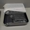 Joseph Joseph Extendable Dish Drying Rack with Dual Parts - Stainless Steel, Non-Scratch, Movable Utensil Drainer & Drainage Spout, Gray