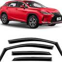Voron Glass in-Channel Extra Durable Rain Guards for Lexus RX 350, RX 450H 2016-2022, Window Deflectors, Vent Window Visors, 4 Pieces - 200917