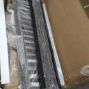 Outdoor Bench Garden Bench, Weatherproof Anti-Rust Heavy-Duty Outside Benches Clearance, Wrought Iron Metal Bench for Front Porch, Patio, Park Black (50.39"D x 21.26"W x 32.68"H)