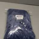 MIFXIN 2 Pieces Velvet Tub Chair Covers with Cushion Cover Stretch Soft Removable Tub Chair Slipcovers Armchair Sofa Couch Furniture Protector Cover for Living Room Club Bar Counter (Navy Blue)