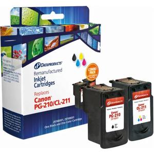 Dataproducts Remanufactured Ink Cartridges for Canon PG-210/CL-211 - Black/Tri-Color