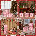 tmlfep 3 Pcs Christmas Balloons Boxes Large Candy Cane Balloon Boxes Christmas Party Decorations Gifts Boxes for Winter Holiday Party Fireplace Home Decor