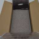 MBIGM 8" X 30" (15 in Pack) Linen Carpet Stair Treads Non Slip Stair Mats for Wooden Stairs - Dark Brown
