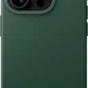 JETech Silicone Case for iPhone 15 Pro 6.1 Inch, Full Body Protection with Silky Touch, Anti-Shock Case (Midnight Green)