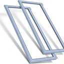 W10830274 W10443273 PD00039746 Refrigerator Door Gasket (2 Pack) | Replace W10294127 W1044327 34454925 AP6027236 PS11759518 EAP11759518 Compatible with GZ25FDRXYY0 WRMF3636RB00 WRX735SDHV00