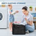 OTraki 20x24 inch Wet Bag for Swimsuit 2pcs Large Gym Wet Bag with Handle & Zipper Wet Clothes Organizing Machine Washable Waterproof Wet Dry Bag for Travel Drying Do Not Exceed 176 Black