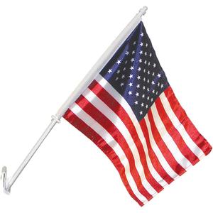 Annin Flagmakers U.S. Car Window Flag USA-Made, 11 x 18 Inches (Model 71808)