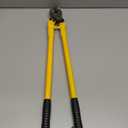 24 Inch Heavy Duty Cable Cutter, Carbon Steel Wire Rope Cutter for Aluminum and Copper Wire Rope, Multi-Functional Labor Saving Long Arm Wire Cutter Pliers with Ergonomic Design