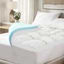 Memory Foam 4 Inch Mattress Topper Queen for Back Pain Relief