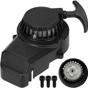 HIAORS Alloy Recoil Pull Starter Compatible with SYX Moto 50cc Dirt Bike 47cc 49cc 2 Stroke SSR SX50 Apollo Coolster QG-50 Xpro Holeshot Hawk DRX Mini Kids Pit Pocket ATV Quad 4 Wheeler Parts