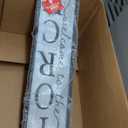 Surfapans Welcome To The Porch Sign For Front Porch Standing 45"X9" Wood Frame Large Rustic Farmhouse Outdoor Tall Board Welcome Sign Modern Home Outside Front Door Vertical Wall Decor (Black)