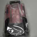 VioraWhite 32 Pcs Mini Suitcase Storage Box with Plush Ball Keychains Plastic Empty Candy Luggage Packaging Storage Containers Gift Boxes 7.48" x 3.15" Suitcase for Travel Party Favors (Pink)