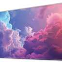 Keyboard Mat, Large Mouse Pad, Colorful Clouds