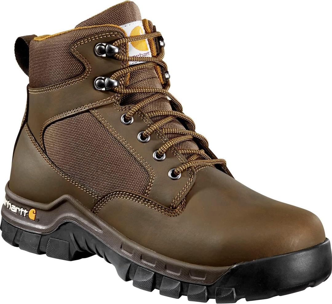 Carhartt Footwear CMF6284 Rugged Flex Work Boot (10.5 W, Dark Brown Leather/Synthetic)