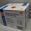 Basic Medical Blue Nitrile Exam Gloves, Latex-Free & Powder-Free Food-Safe House Cleaning Disposable Glove (1000 Pcs)